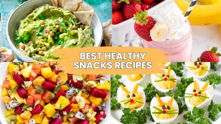 24 BEST HEALTHY SNACKS RECIPES