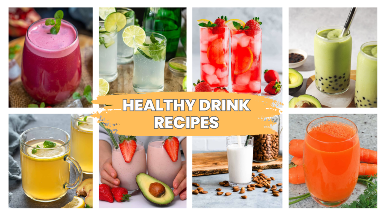 18 HEALTHY DRINK RECIPES