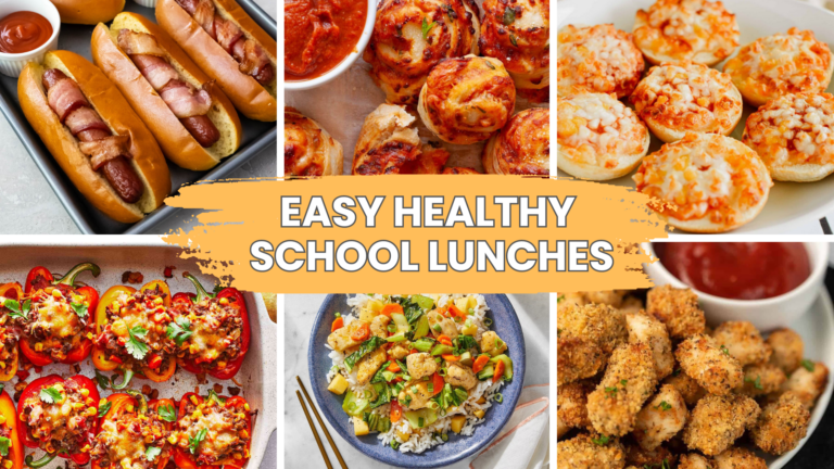 21 EASY HEALTHY SCHOOL LUNCHES