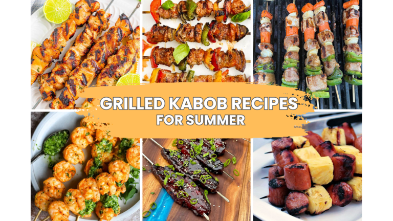 33 GRILLED KABOB RECIPES FOR SUMMER